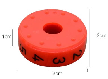 Magnetische rekencilinder (SET van 3 st.)