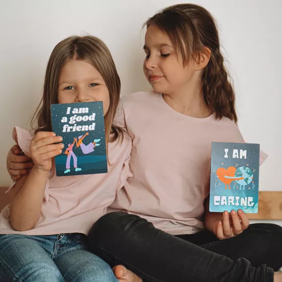 Imyogi affirmatiekaarten voor kinderen (EN)