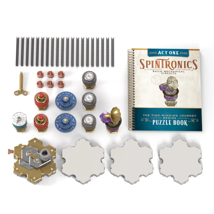 Spintronics – First Company – Bau mechanischer Schaltkreise (ab 8 Jahren) HINWEIS! Nur Abholung!