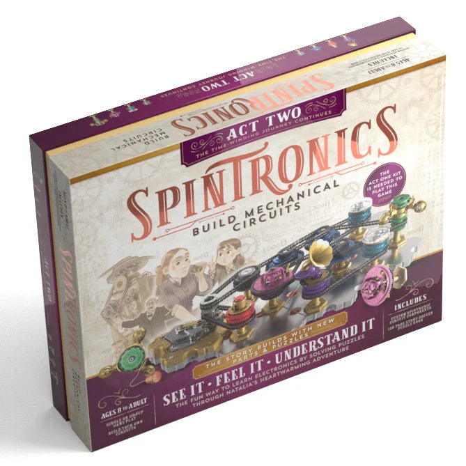 Spintronics - Tweede bedrijf - bouw mechanische schakelingen (8+ jaar) LET OP! Alleen afhalen!