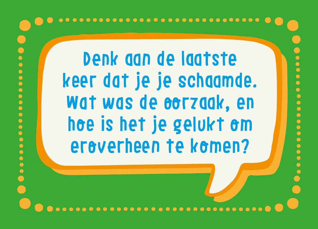 Sterk in je schoenen - gesprekskaarten