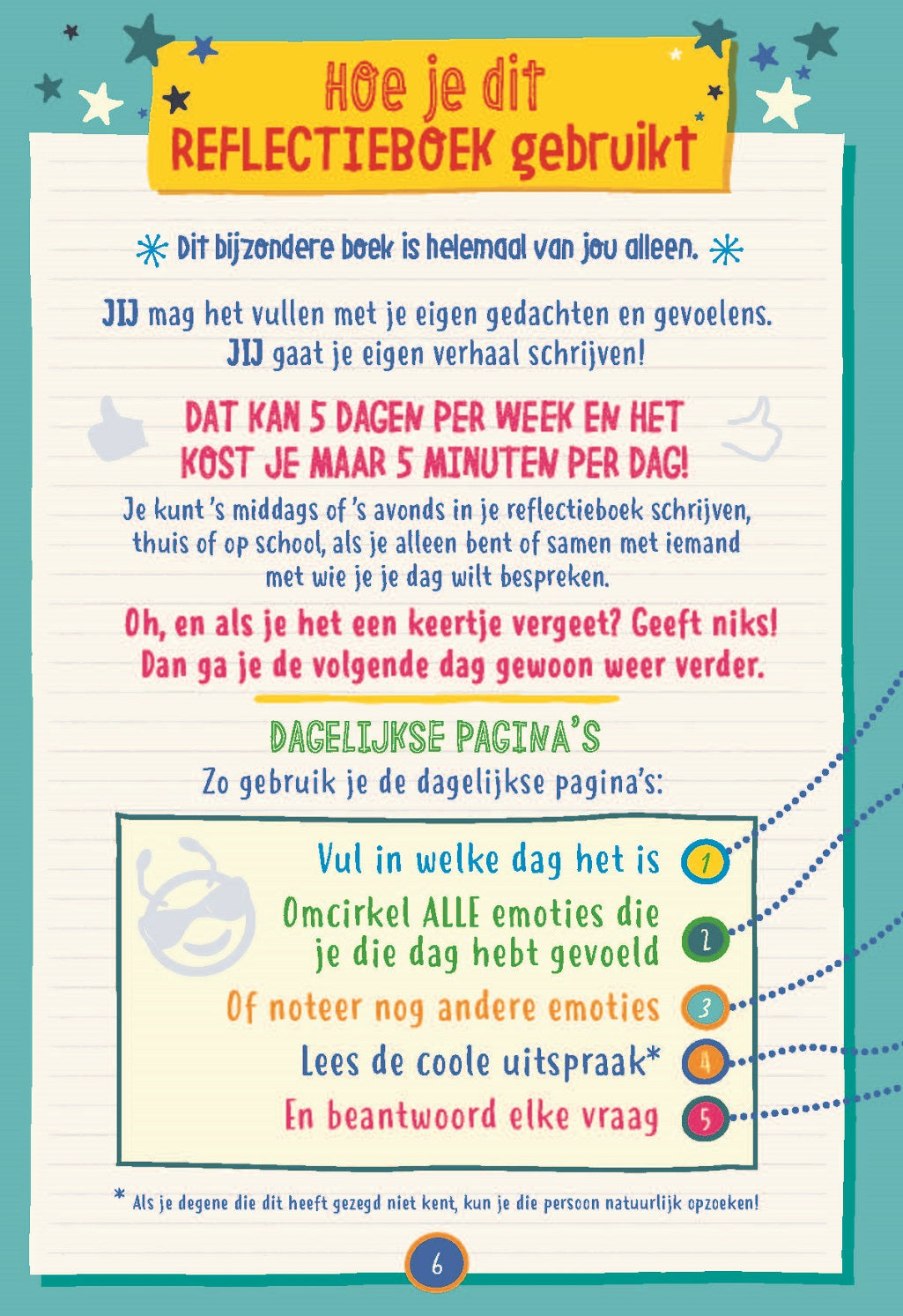 Sterk in je schoenen - reflectieboek