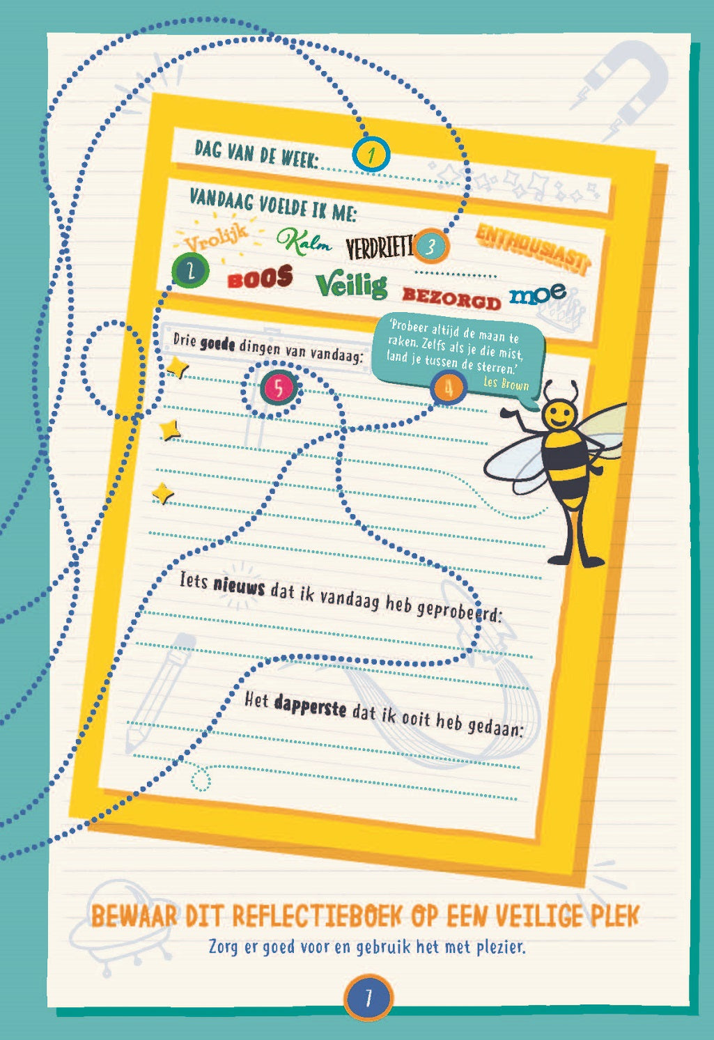Sterk in je schoenen - reflectieboek