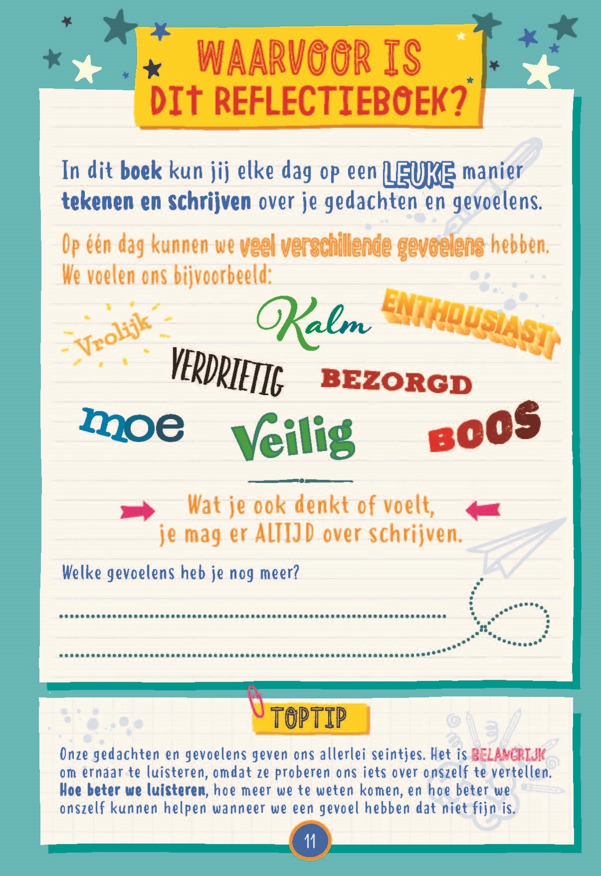 Sterk in je schoenen - reflectieboek