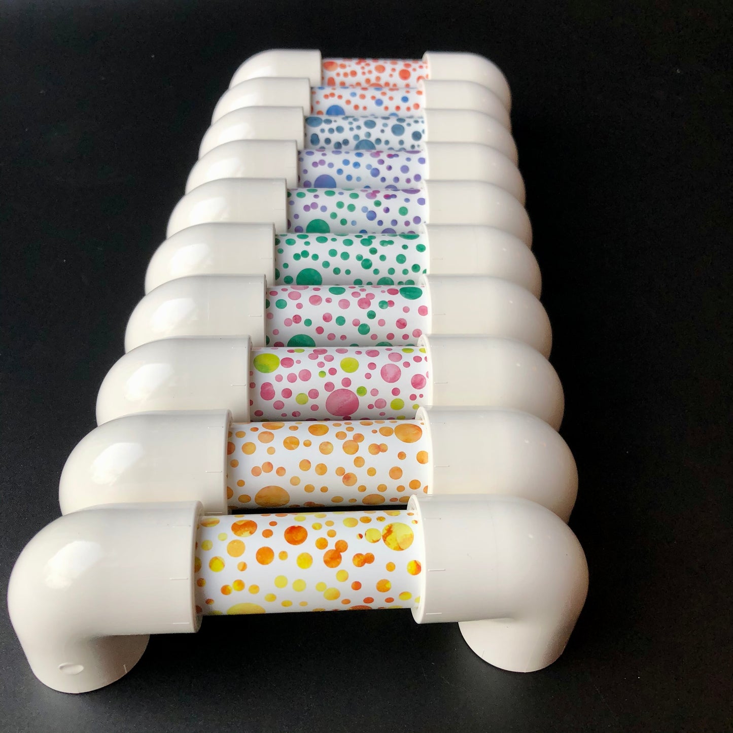 FluisterTelefoon (SET van 5 st.) "Happy Dots"