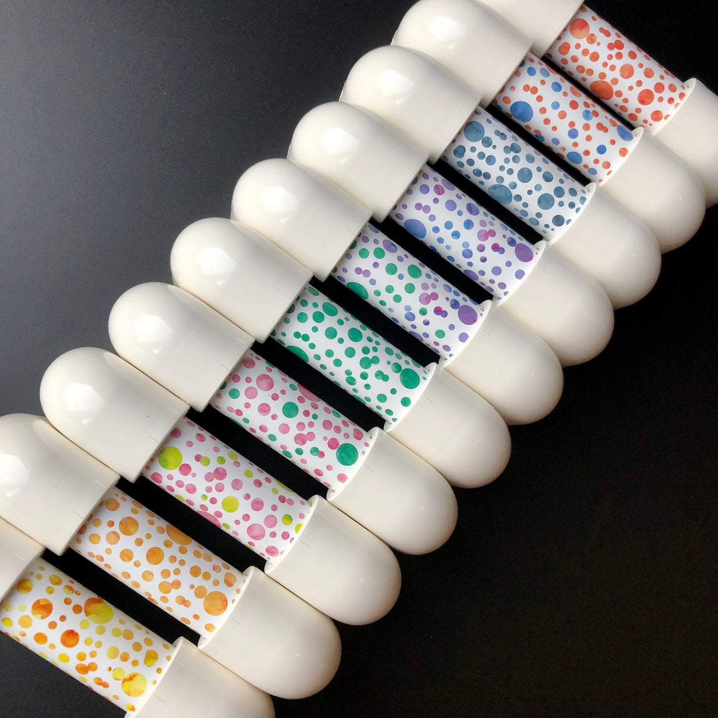 Flüstertelefon (30er Set) "Happy Dots"