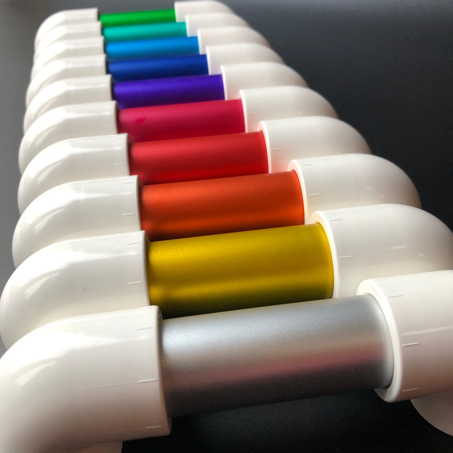 FluisterTelefoon (SET van 30 st.) "Metallic"