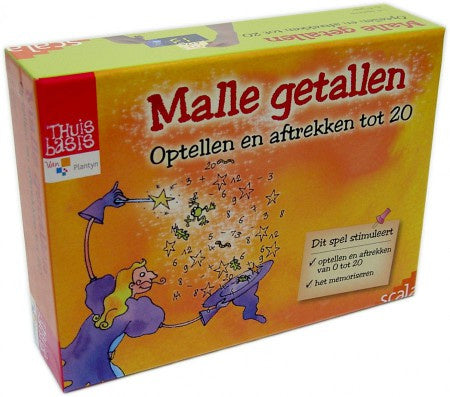 Malle getallen - Optellen en aftrekken tot 20