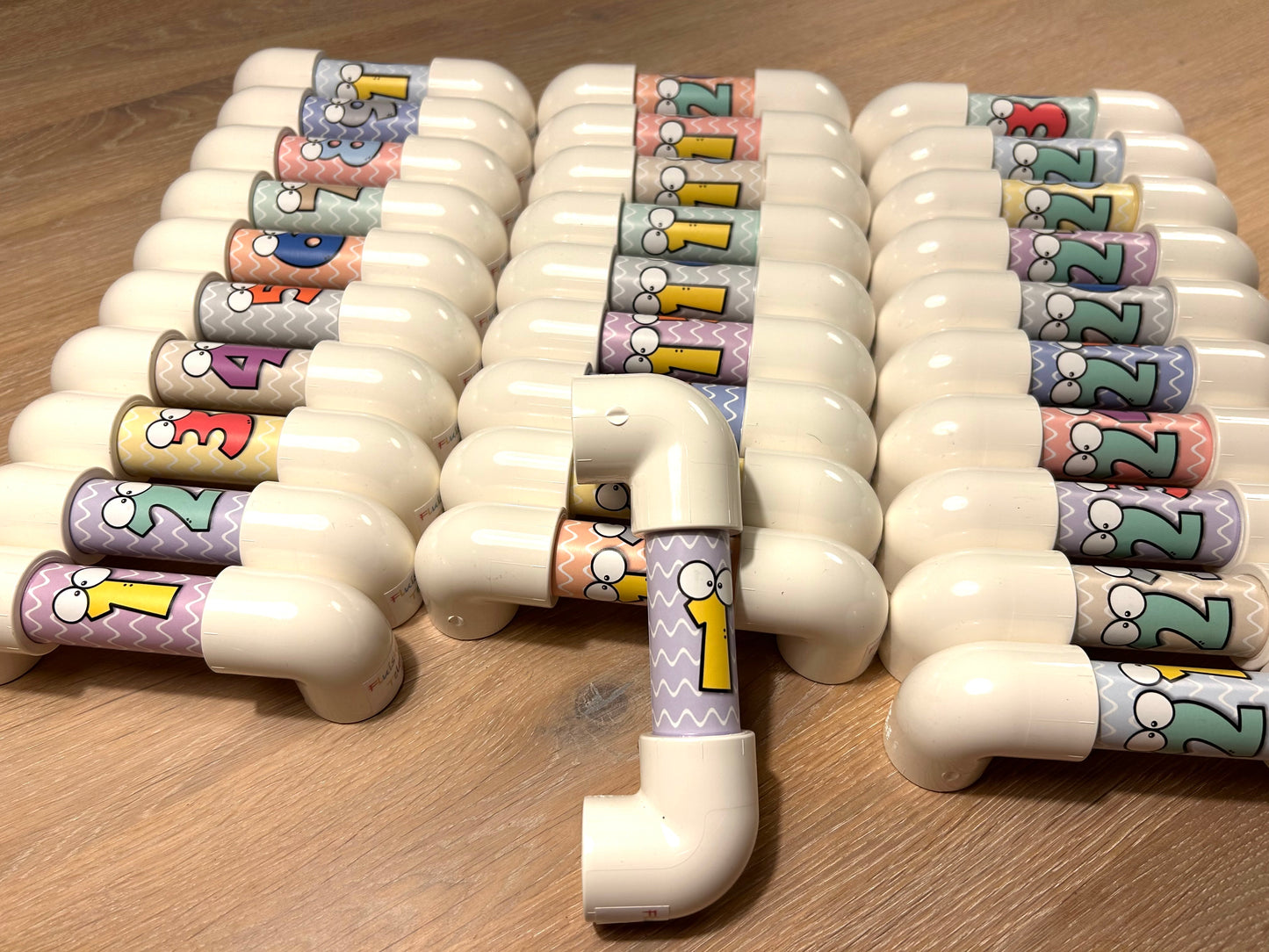 FluisterTelefoon (SET van 30 st.) "1-30 happy numbers"