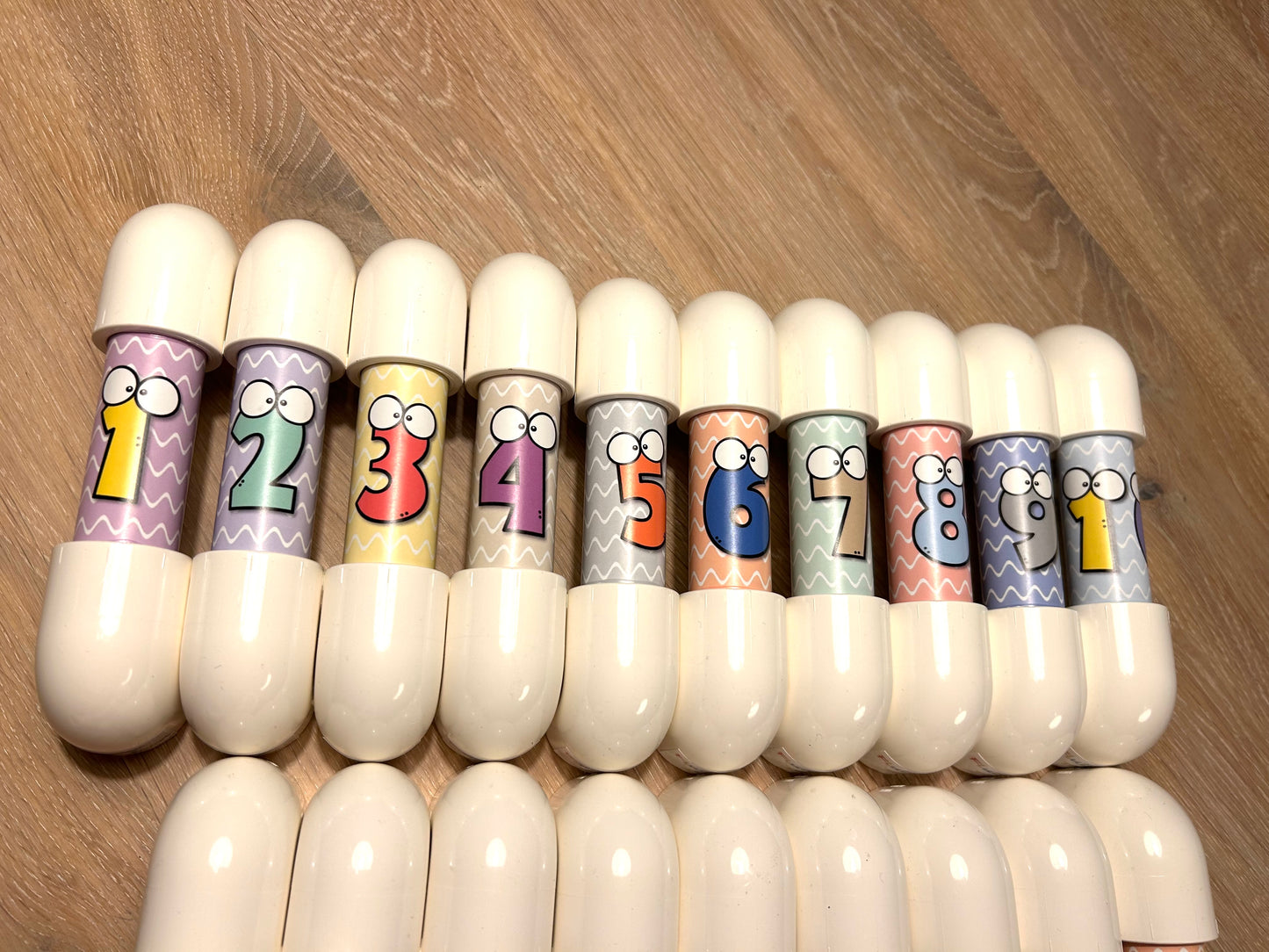 FluisterTelefoon (SET van 30 st.) "1-30 happy numbers"