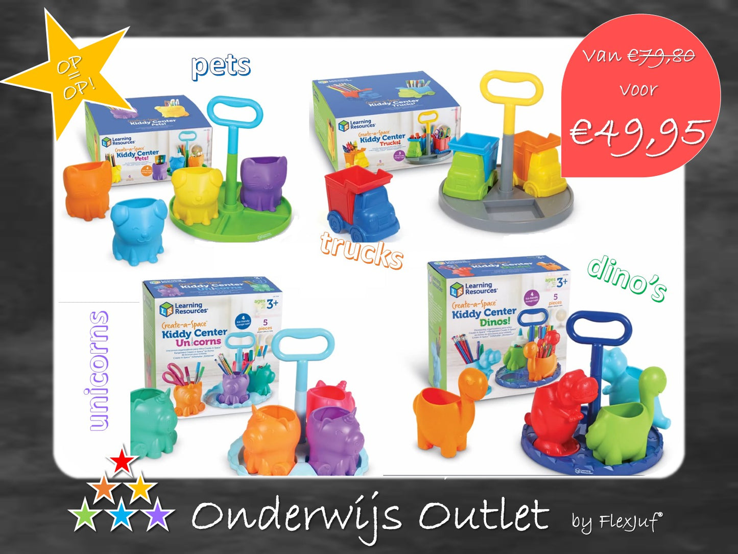 Bildungs-Outlet: Create-A-Space™ Kinderzentrum (4 Sets)
