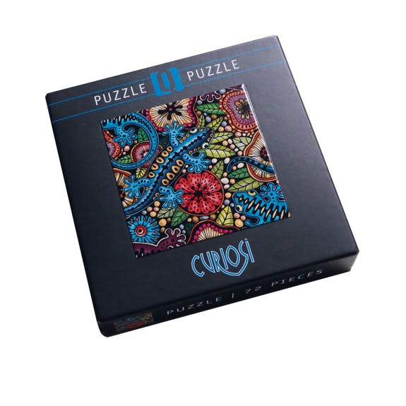 Curiosi Q-puzzel (moeilijke stukjes) - Voordeelset Kleurenmix (4 st.)