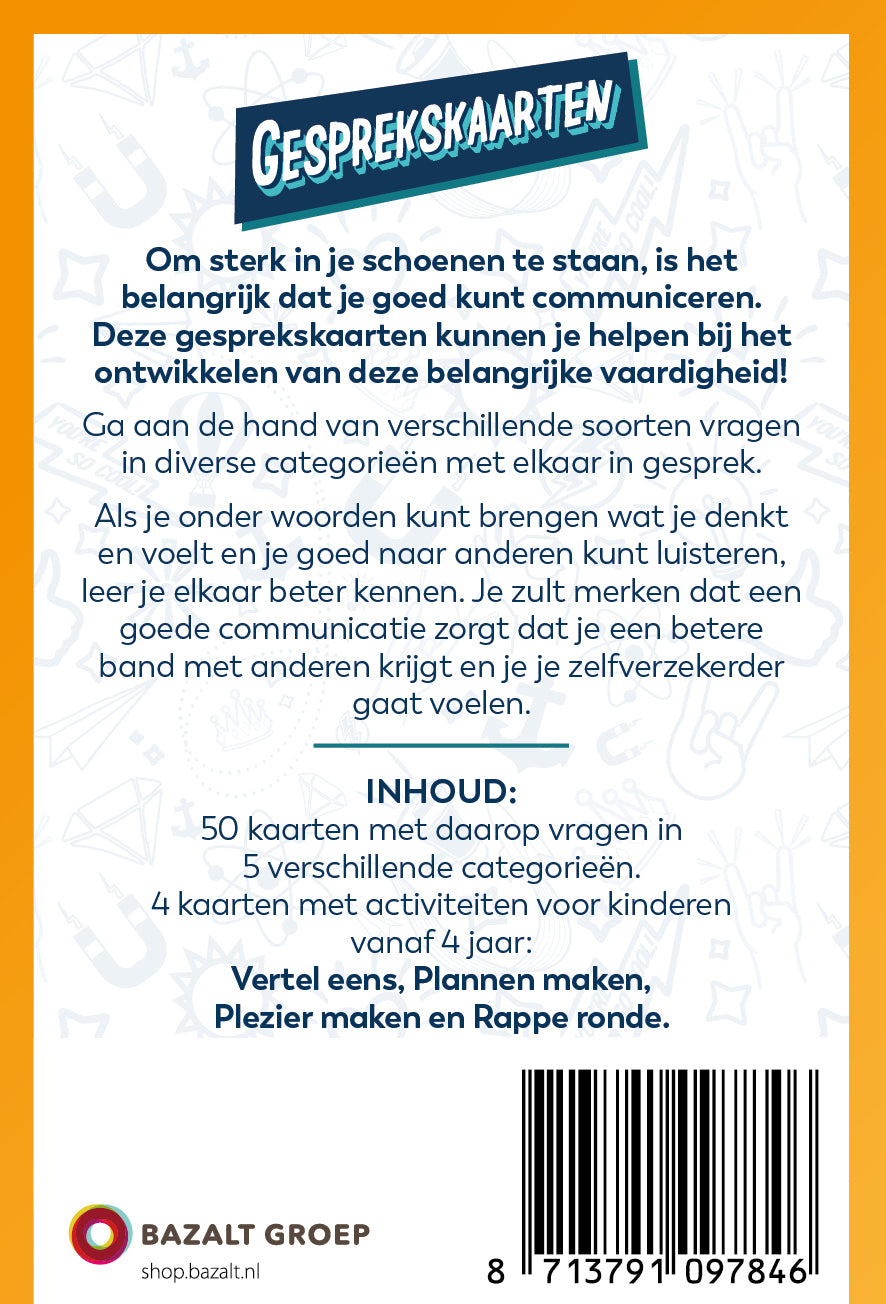 Sterk in je schoenen - gesprekskaarten
