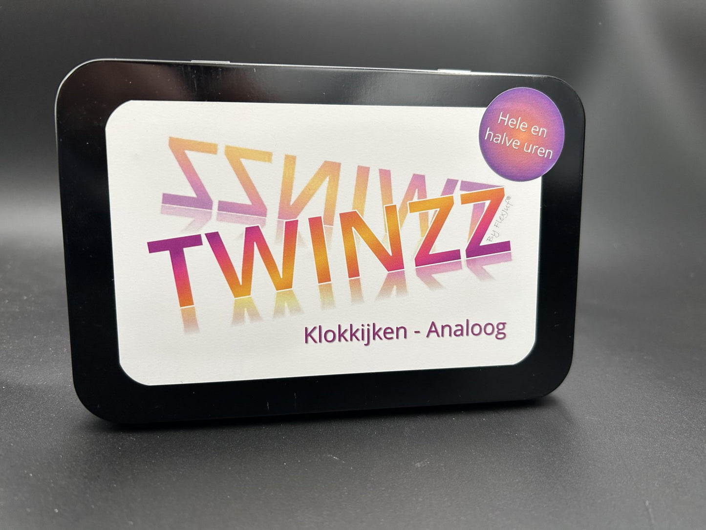 Twinzz Analoguhr – Stunden und halbe Stunden
