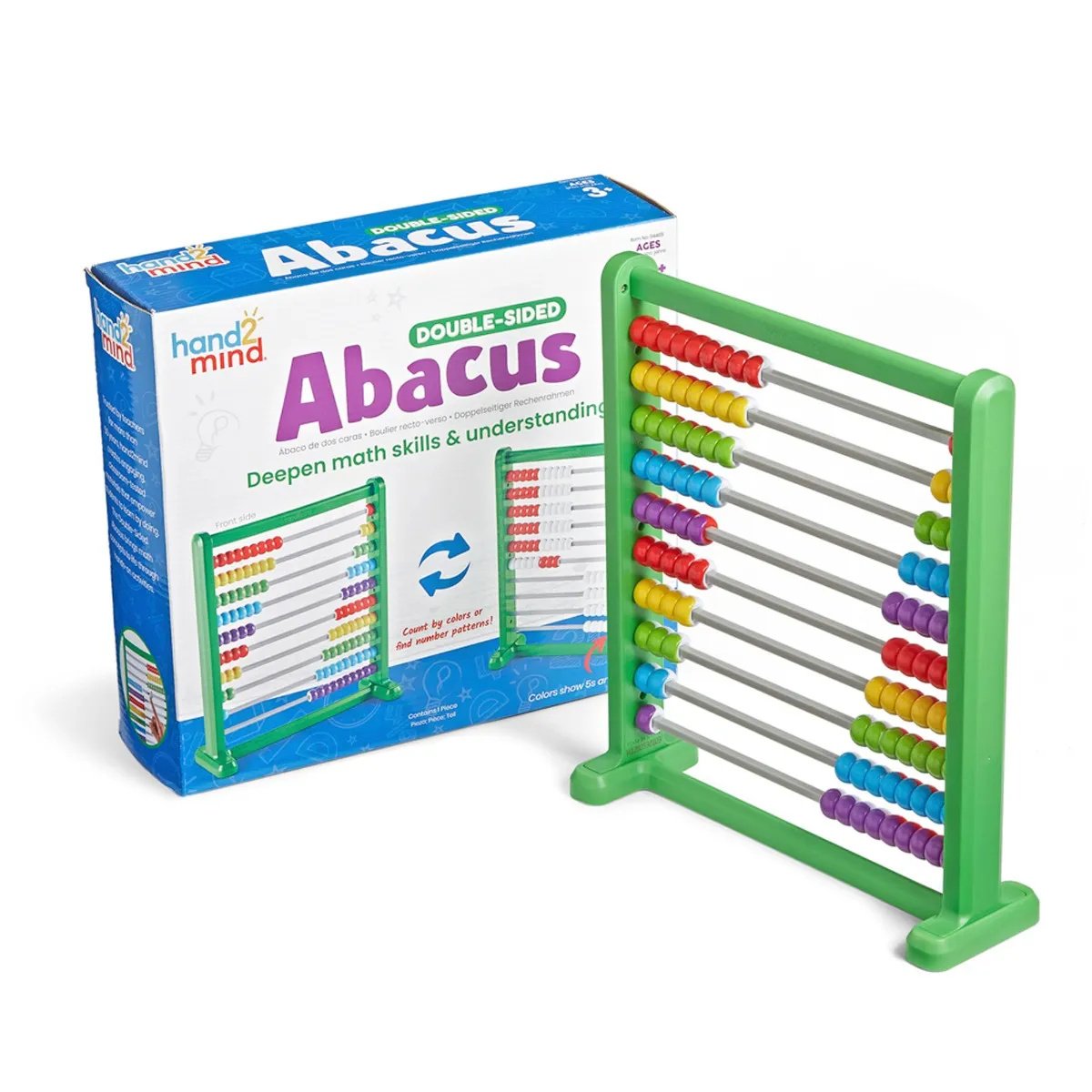 Abakus bis 100 - Doppelseitig