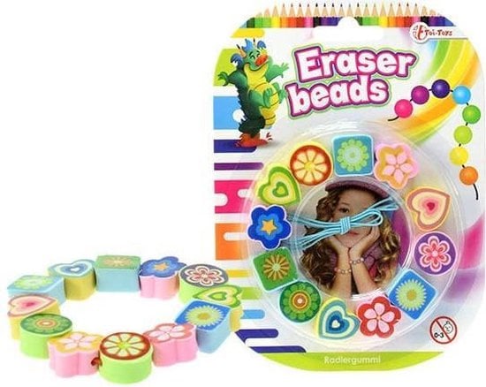 Armband mit fröhlichen Radiergummis