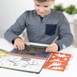 Krasboek/doeboek Dino forever