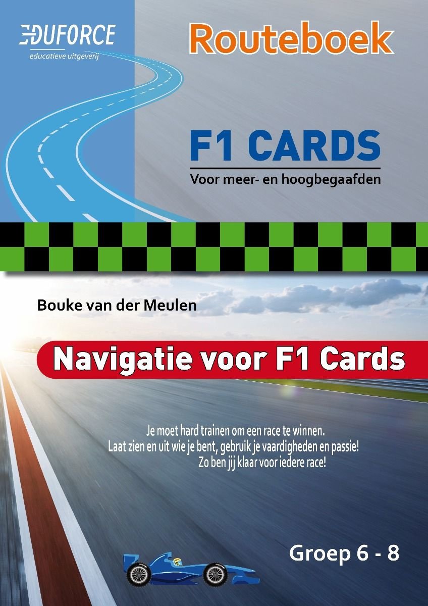 F1-Karten - Streckenbuch (Lehrerhandbuch)