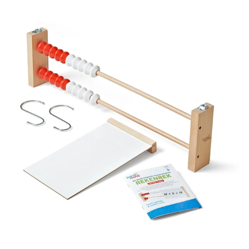 Magnetisch instructie rekenrek / kralenrek XXL