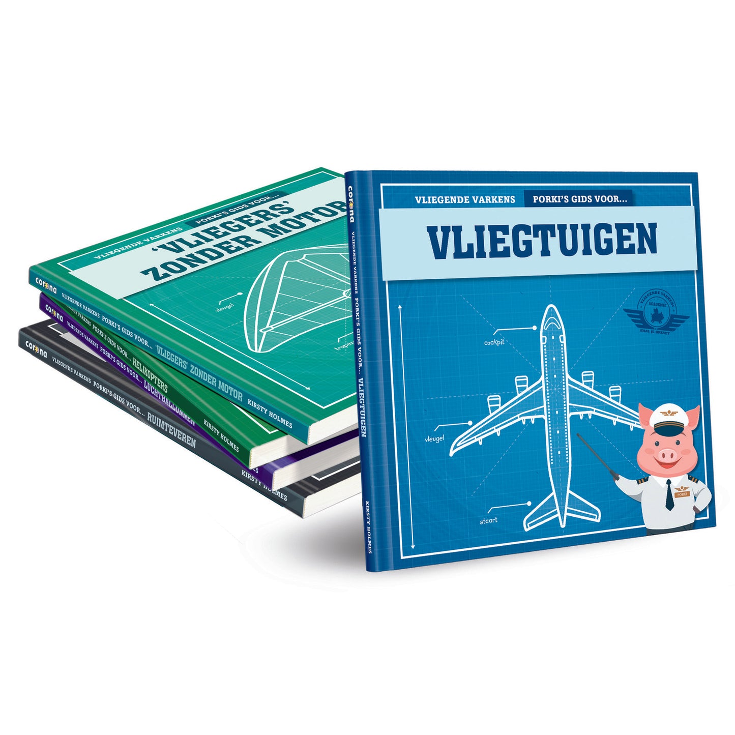 Komplette Serie: „Flying Pigs – Porki’s World“ (5 Teile)