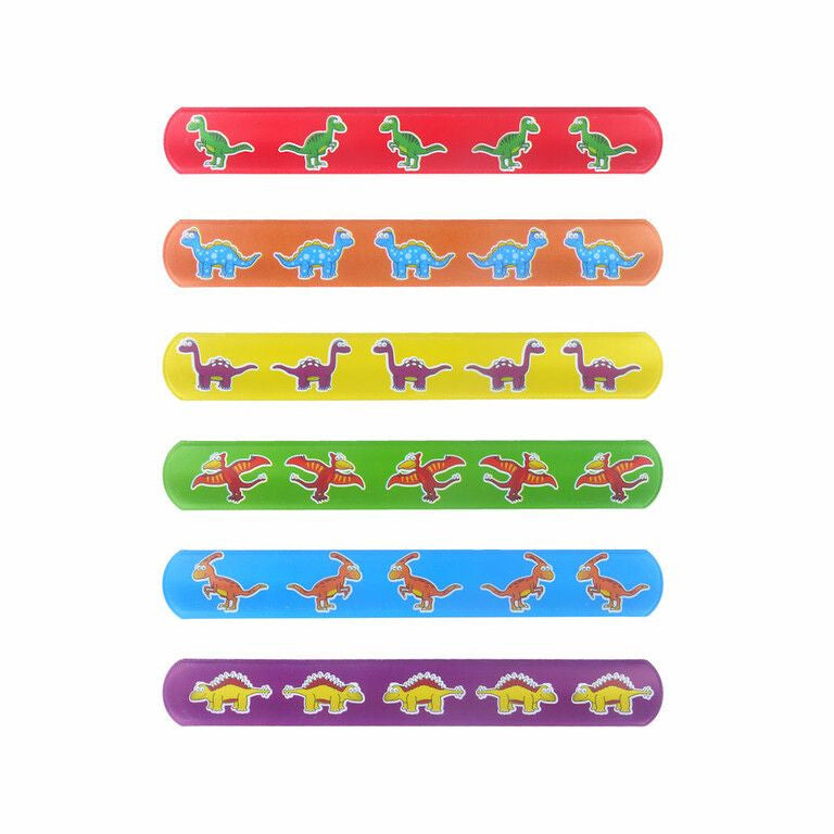 Dinosaurier-Klapparmbänder (15 Stück)