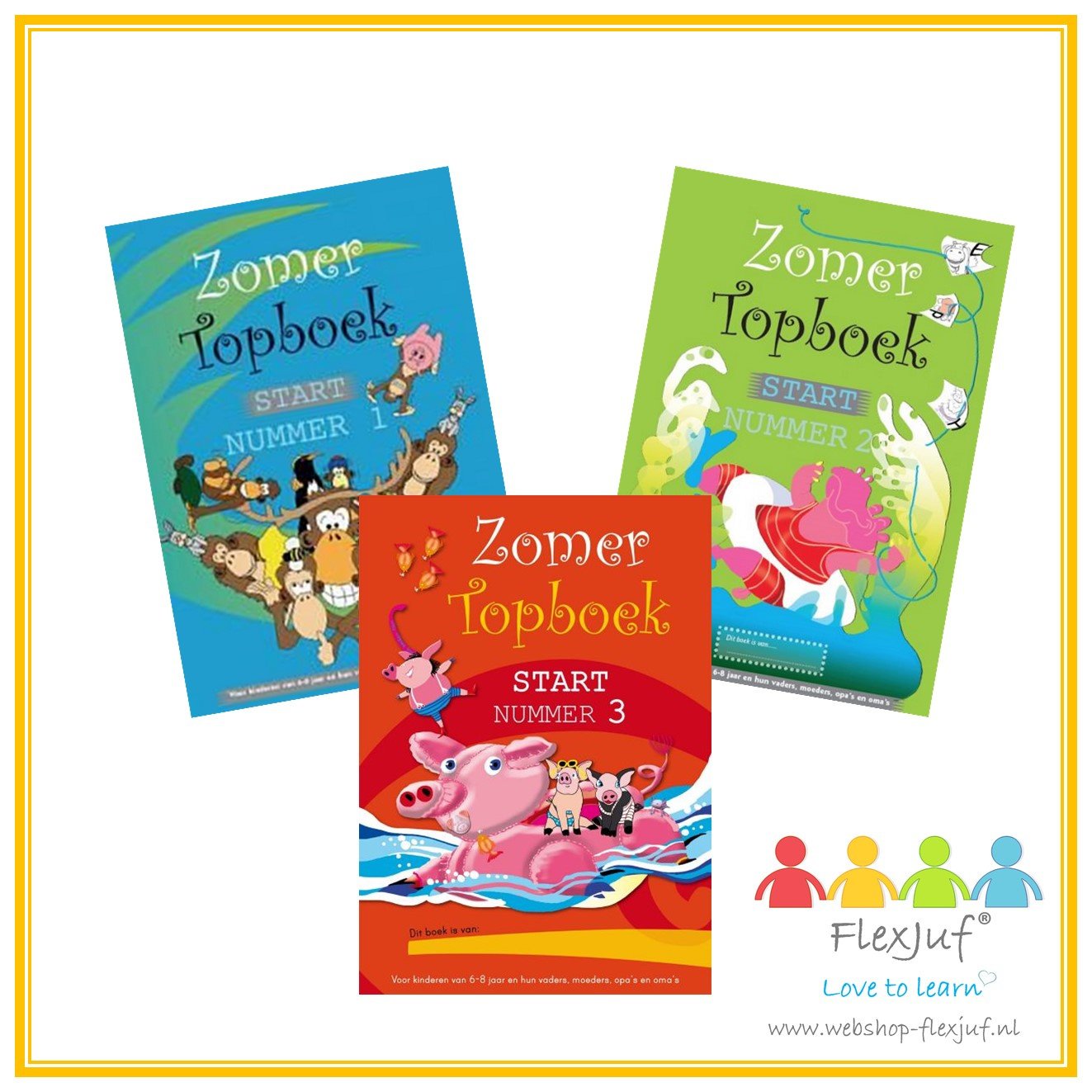 Sommer TOP Buch - Start (Gruppe 3) Nummern 1, 2 und 3