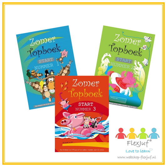 Mega voordeelset: 15 sets! Zomer TOPboek - Start (groep 3) nummer 1, 2 en 3