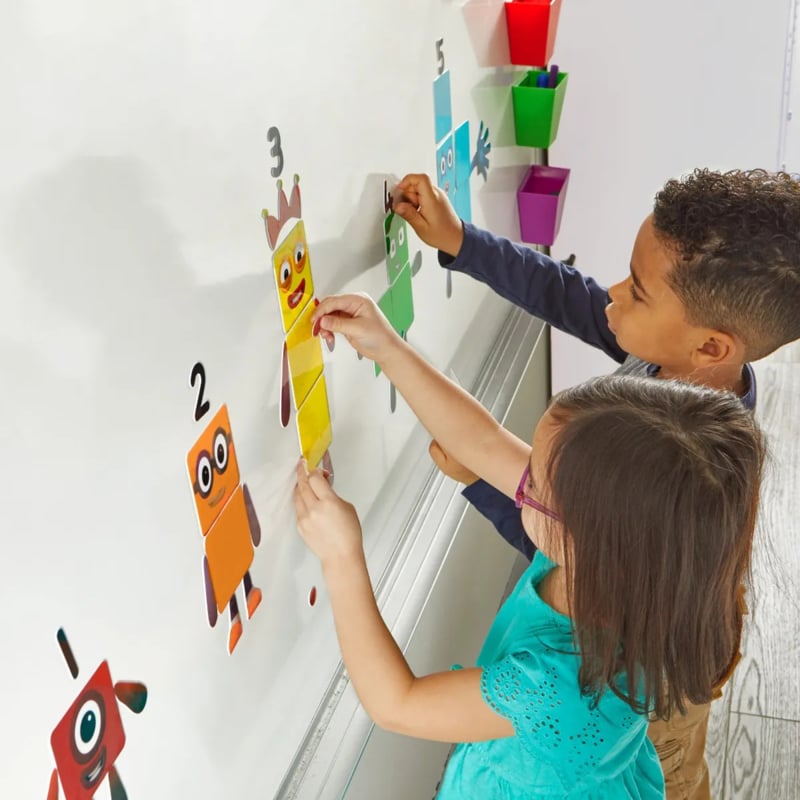 Number Blocks - Herbruikbare stickers (142 st.)