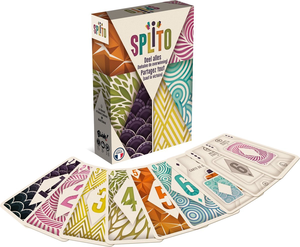 Splito – Teile alles (außer dem Gewinn)! Kartenspiel