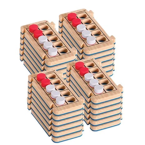 Rekenrod™ / 10-Struktur-Schaumrahmen, Klassen-Sparset (24 Stk.)