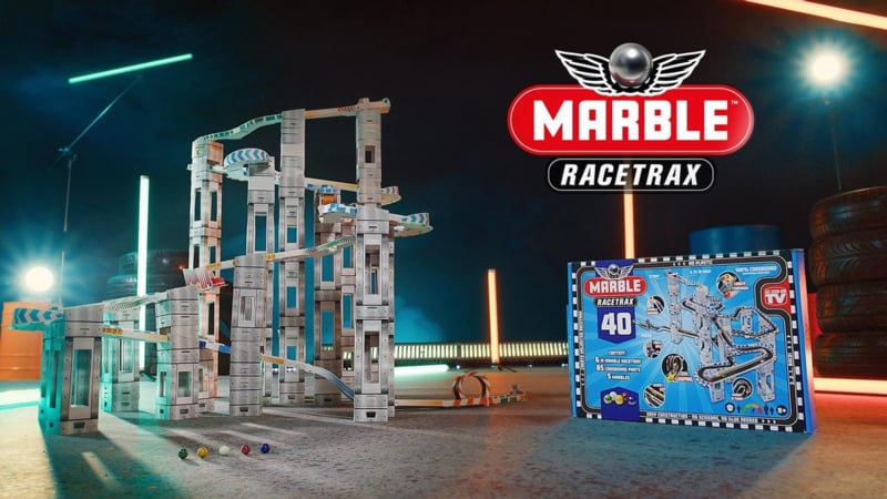 Marble Racetrax Circuit Knikkerbaan