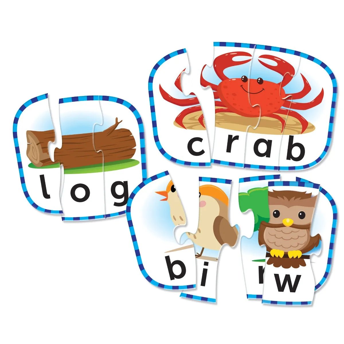 Puzzlekarten - Rechtschreibung (Englisch) / Rechtschreibung (EN)
