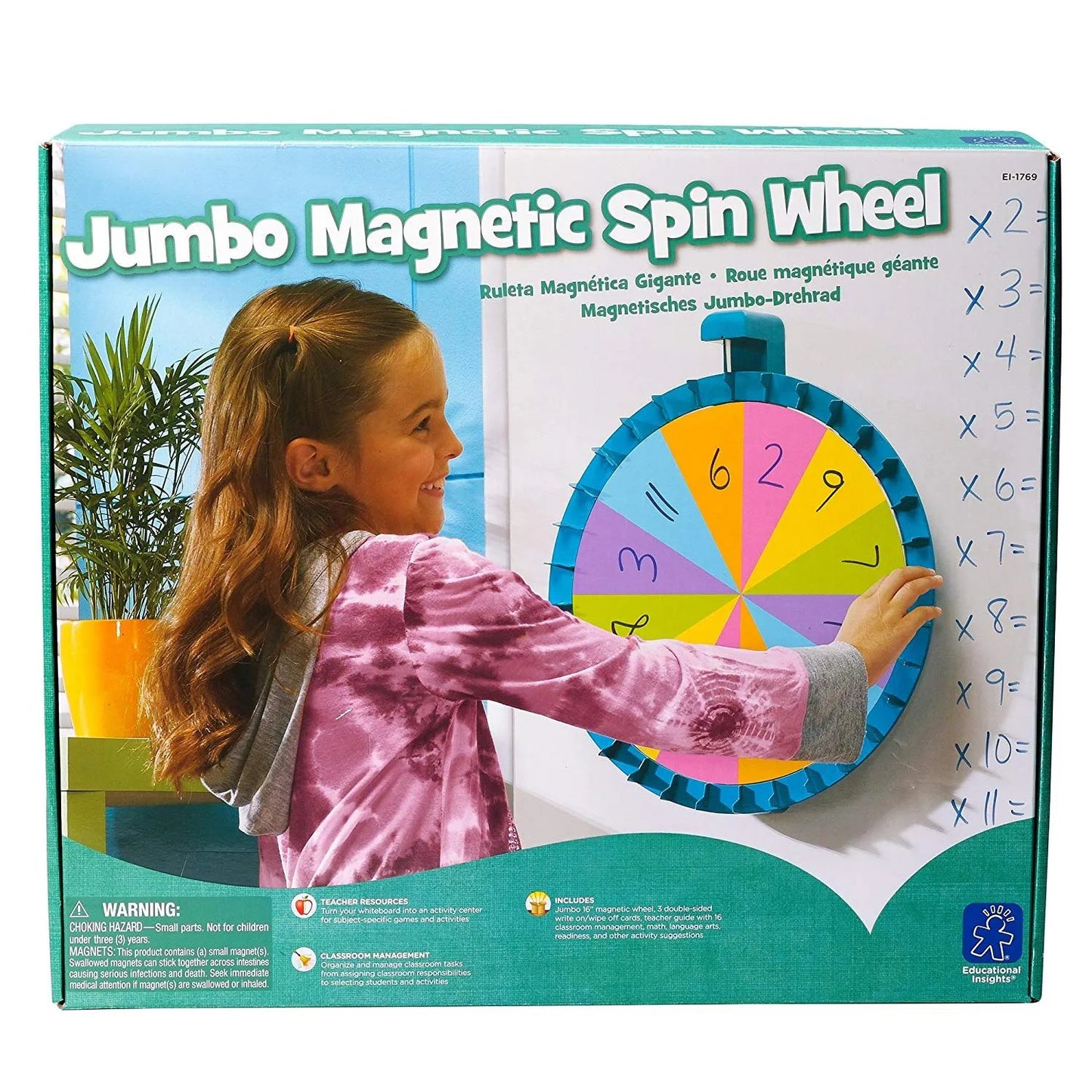 Glücksrad XL (40 cm) magnetisch und beschreibbar