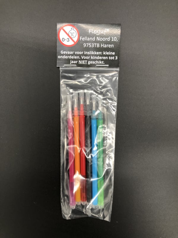 Nachfüllpackungen FlexJuf radierbare Stifte (6er-Set)