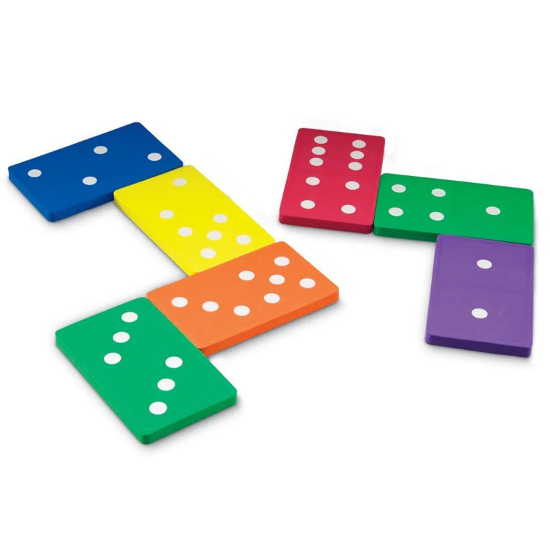 Jumbo zachte foam domino stenen (28 st.)