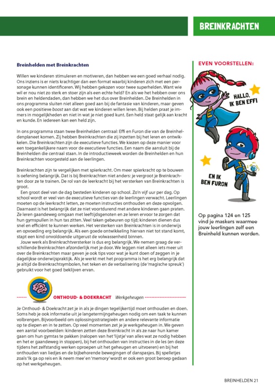 Brain Heroes für Gruppe 1/2