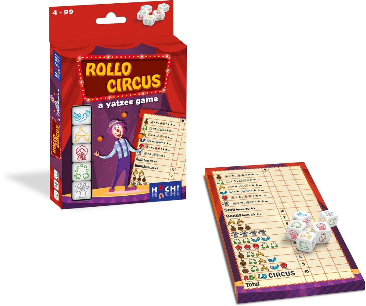 Rollo Circus - ein Yatzee-Spiel