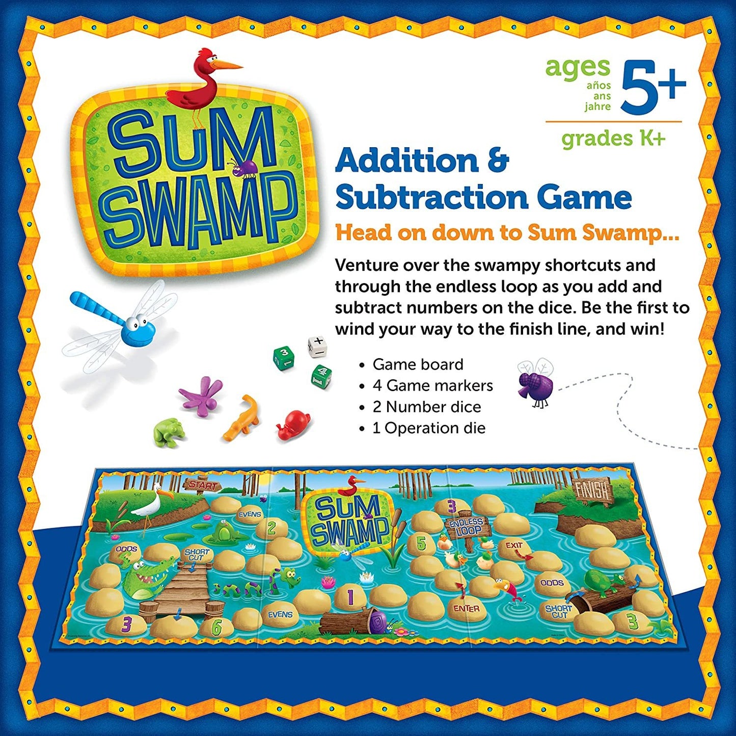 Sum Swamp™ Addition und Subtraktion