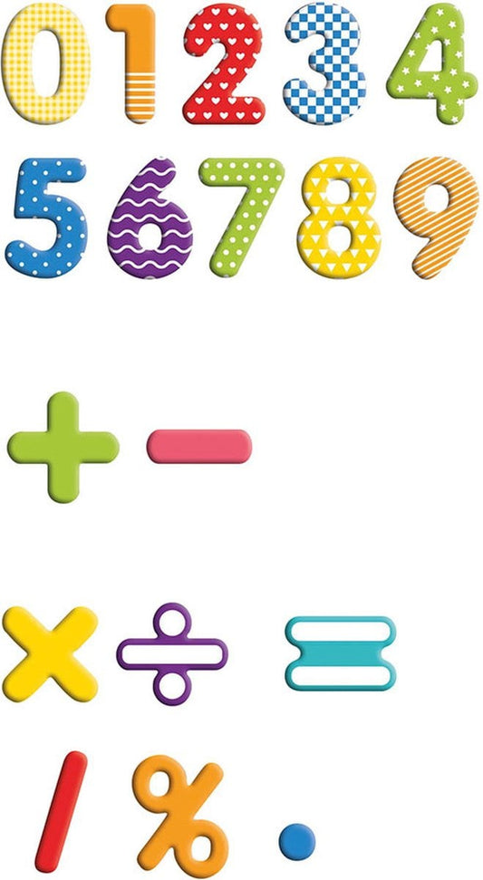 Magnetische cijfers 4,5 cm (90 delig)