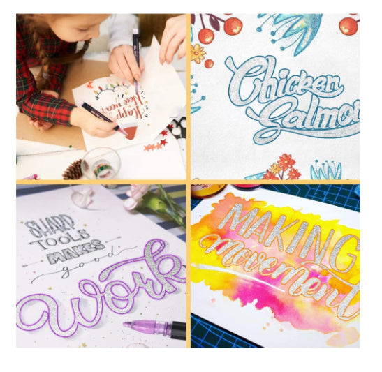 Outline marker (8 stuks)