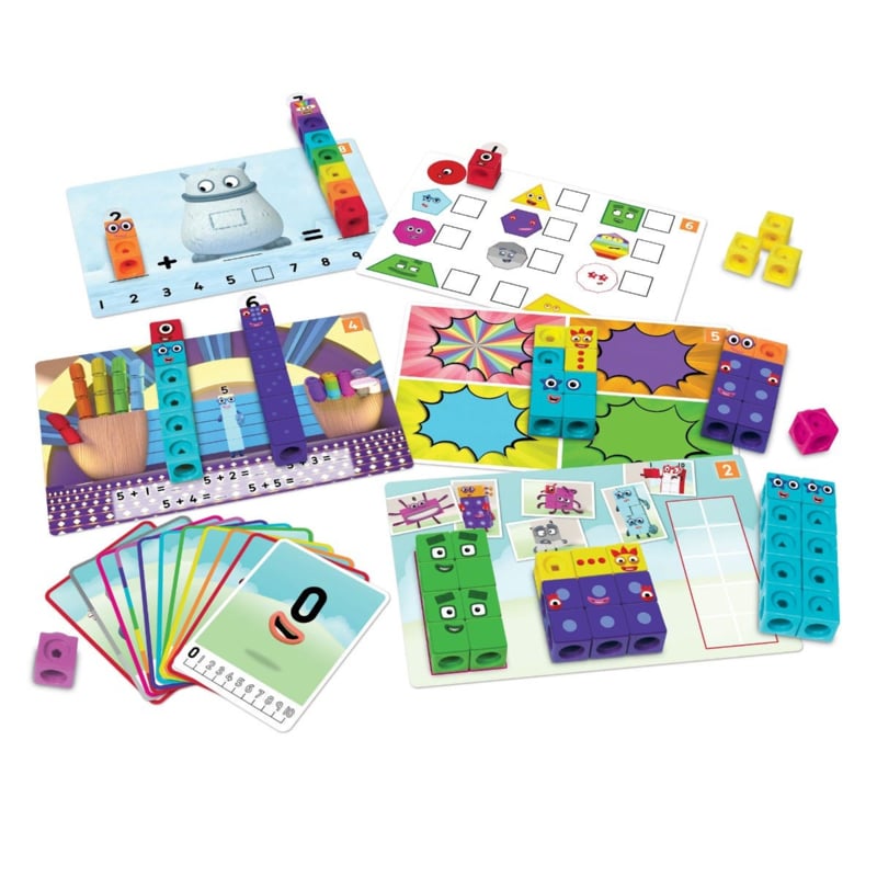 Mathlink® Cubes Zahlenblöcke, Zahlen 1-10 Aktivitätsset