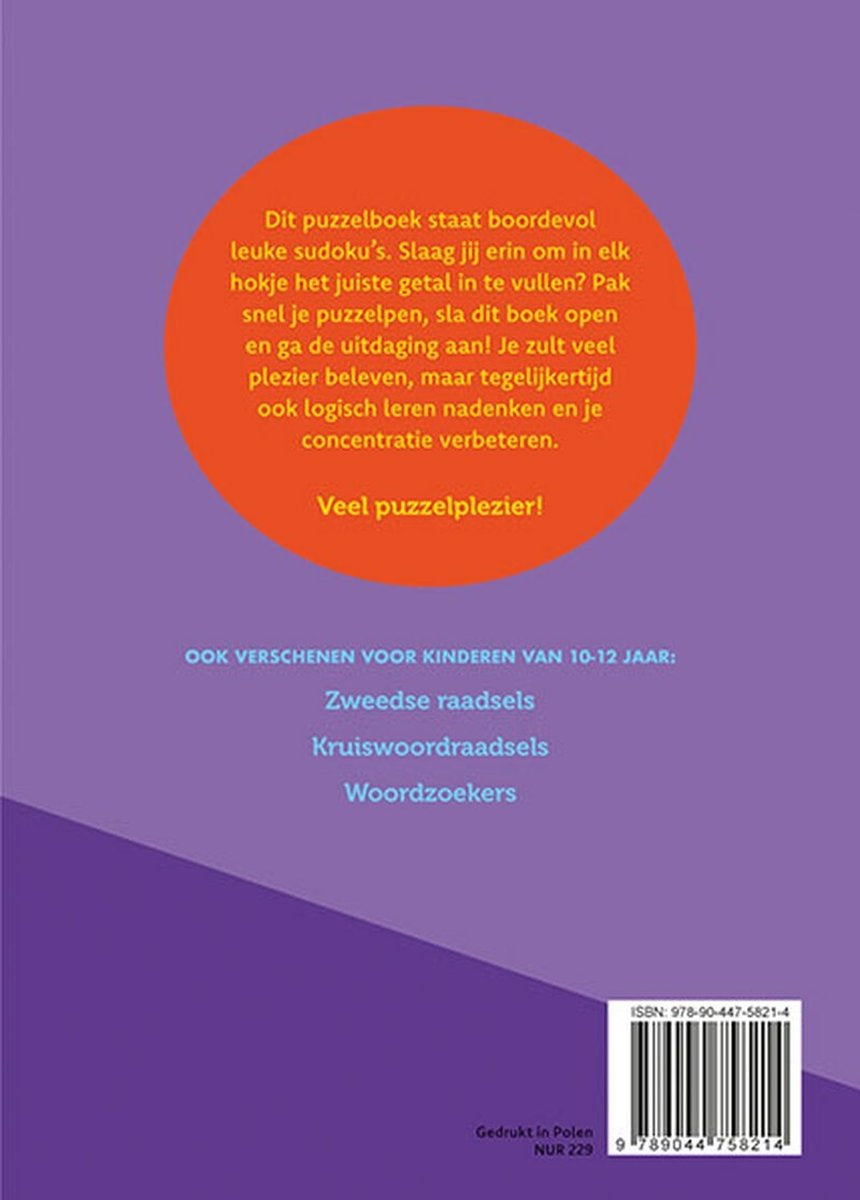 Leerrijke puzzels - Superleuke sudoku's (10-12 j.)