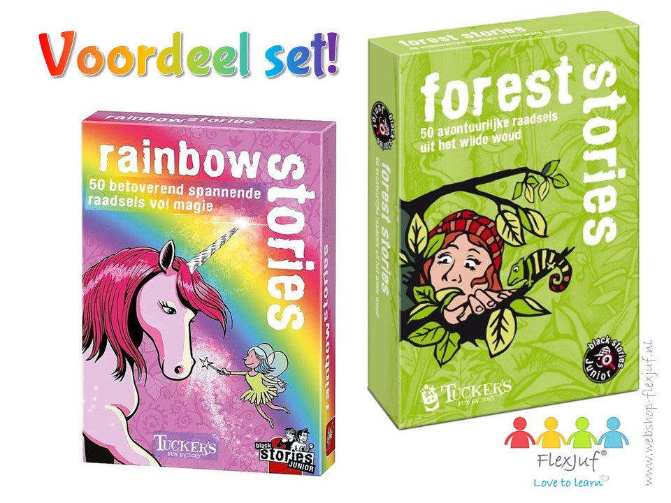 Voordeelset Forest Stories & Rainbow Stories