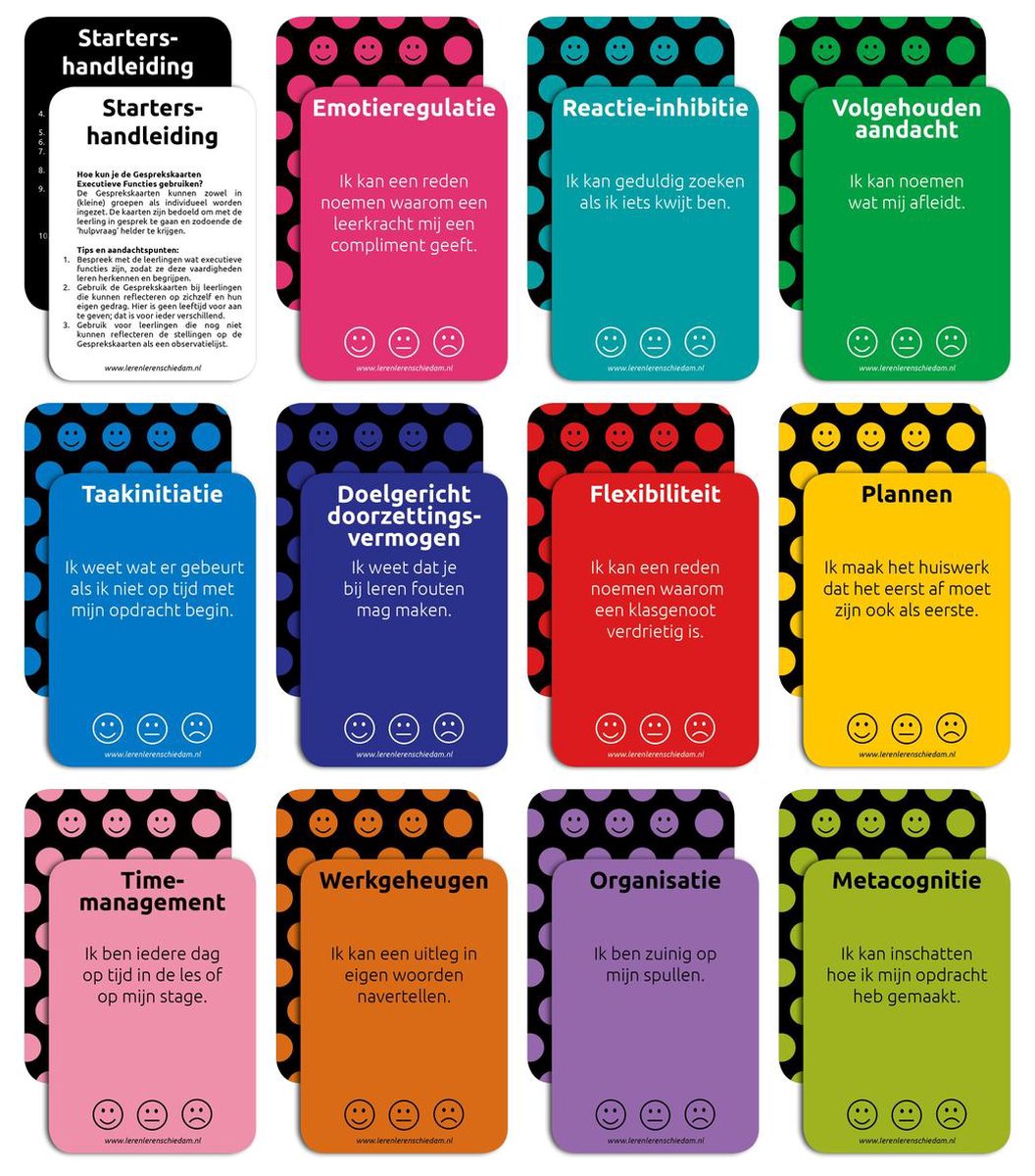 Gesprächskarten zu Exekutivfunktionen – Praktische Bildung und (V)MBO