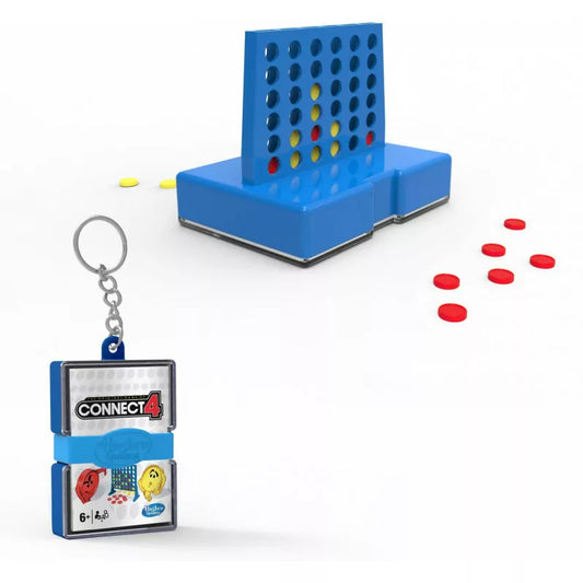 Mini spel sleutelhanger - Connect 4/ vier op een rij