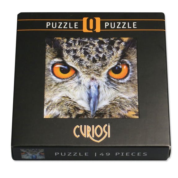 Curiosi Q-Puzzle (schwierige Teile) - Vorteilspackung Tiere 1 (4 Stk.)
