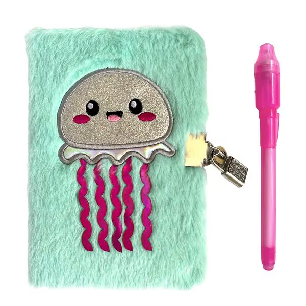 Pluchen Geheim Dagboek met Octopus