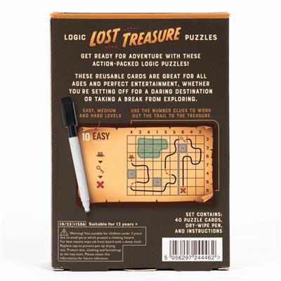 Lost treasure - logica puzzels (12+)