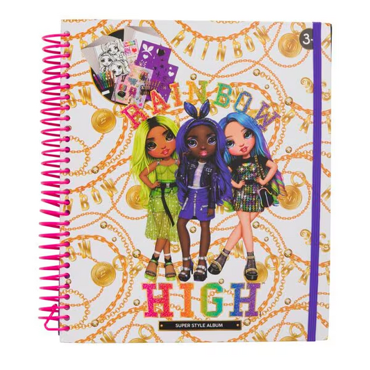 Rainbow High Super Style Album