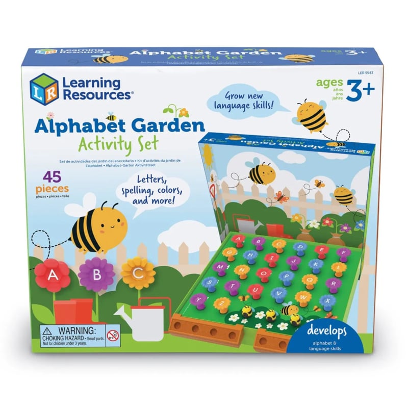 Alphabet Garden Activity Set / Alfabet tuin activiteitenset